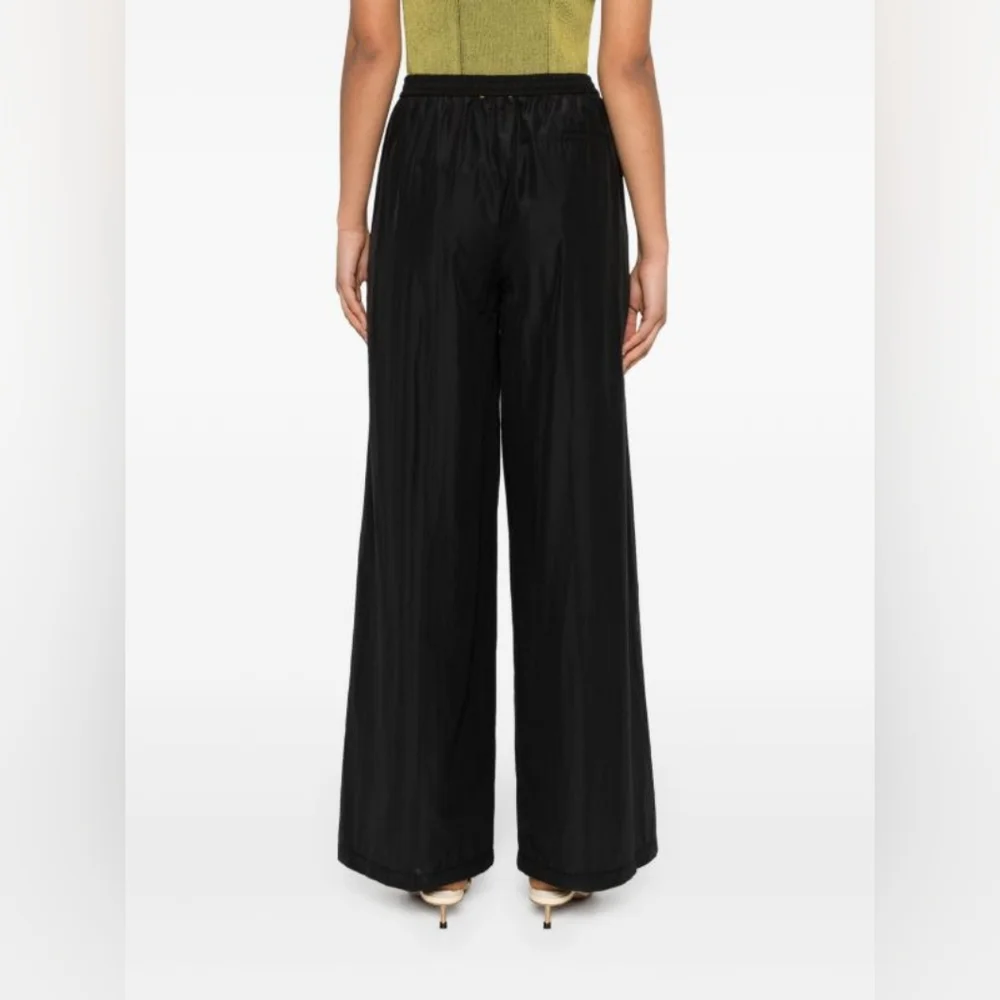 Forte _ Forte High Waist Wide Leg Pull On Pants In Black - Picture 3 of 11
